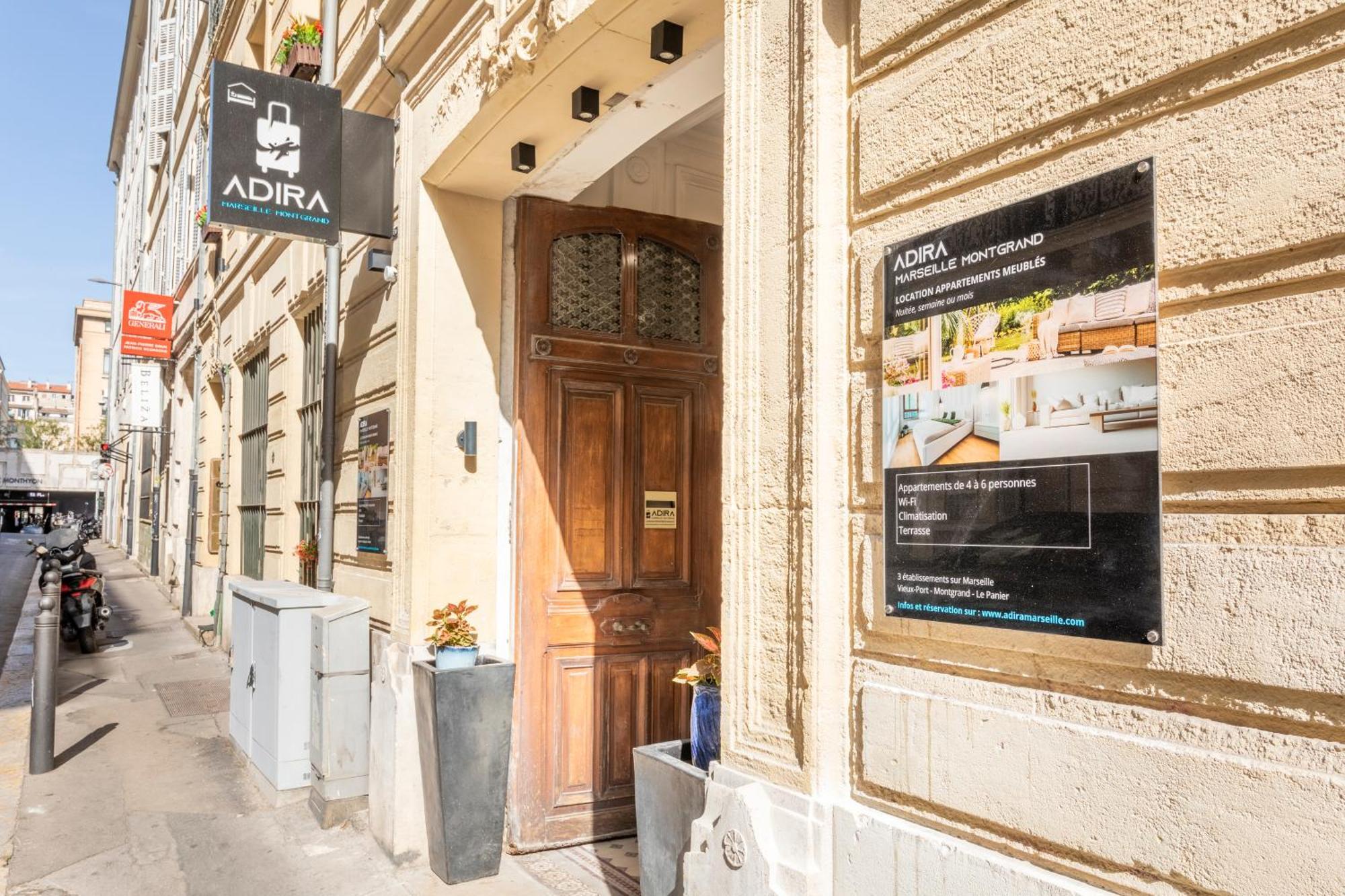 Ferienwohnung Adira Marseille Montgrand 2 Etoiles Exterior foto